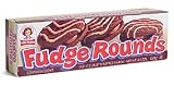 Little Debbie Snacks Fudge Rounds, 8-Count Box (Pack of 6)