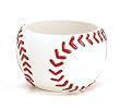 Ceramic Baseball Bowl - Use As a Planter or Candy Dish!