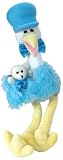 Chantilly Lane 14" Stork Baby Boy Sings "Rock a Bye Baby" [並行輸入品]
