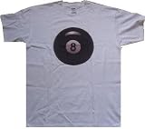 BIGBOYMUSIC STREET WEAR - Eightball - White T-shirt
