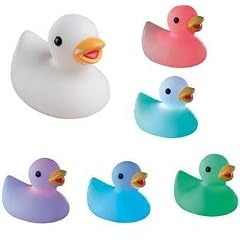 Quietsche Ente mit Mood Light Leuchtfunktion fuer die Badewanne