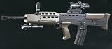 UKARMS Spring SA80 Rifle FPS-360 Electronic Sight, Flashlight Airsoft Gun