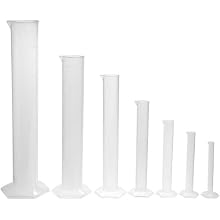 Azlon Polypropylene Plastic Class B Graduated Cylinder Set