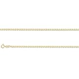 ITALY 14K GOLD CHAINS REGULAR - MARINER CONCAVE 050 - Width: 2.1mm - Length: 22