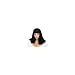 50828 Black Cleopatra Wig