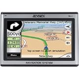 Jensen NVX430BT 4.3 Touchscreen Touch&Go GPS Portable Car Navigator