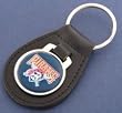 Pittsburgh Pirates Leather Keychain