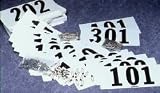 Safety Pins for competitor's numbers