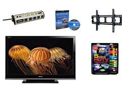 Toshiba 46XV645U HDTV + Hook-up Kit + Power Protection + Calibration + Tilt Mount