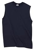 NEW JERZEES - Sleeveless T-Shirt True Navy-S
