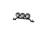 KC HiLiTES 7401 Black Powdercoated 3-Tab Lite Bar