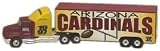 Arizona Cardinals White Rose Tractor Trailer 1997 Feature All Die-Cast Metal Cab
