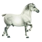 Breyer Traditional Blackhome Grandeur Lyn - Grey Percheron Stall