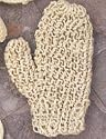 Natural SISAL fiber GLOVE Mitt SCRUBBER BATH shower exfoliate Body NEW
