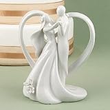 Heart Arch Bridal Couple Figurine