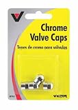 Victor V716 Chrome Valve Stem Caps