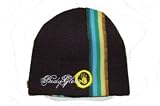 Cuffless Body Glove Beanie - Black Striped