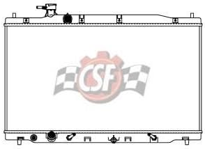 CSF 3481 OEM Style Plastic Tanks and Aluminum core with quick-connect outlet pipe Honda CR-V 2010-2011
