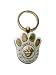 Maltese Key Ring Paw Print Made in the USA - It Spins!