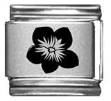 Clearly Charming Flower Laser Italian Charm