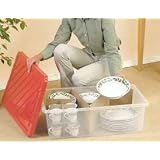 STORAGE DISH BOX by Get Organized
