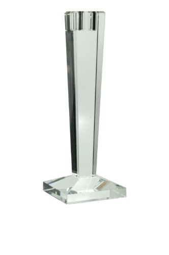 Best Price Oleg Cassini 130641 Alanna 8-Inch Crystal Candlestick