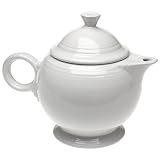 Homer Laughlin China Fiesta White Teapot 44 Oz.