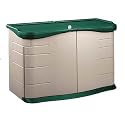 Rubbermaid 18 Cubic Feet Split-Lid Deck Storage Shed # 3753