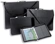 Impala Artist Portfolio Vinyl Finish 4 O-Ring 5 Loose 2 Fixed Internal Pockets A3 Black