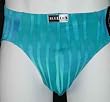 Turq Abstract Fitted Pouch Swim Briefs