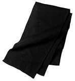Port & Company - Knitted Scarf Black-OSFA
