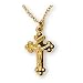 Toys : 14K Gold Filled Crucifix with 13-inch Chain for Children