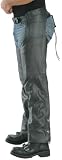 Classic Men's Heavy Weight Leather Chaps