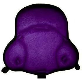 Western Saddle Full Coverage Cushion - Purple Fleece Design