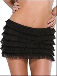 Rows of Ruffles Mini Skirt