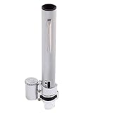 uxcell 　LED照明顕微鏡　100X顕微鏡拡大鏡ルーペ　プラスチック製のシェル　シルバートーン　MG10085-9 ポーチ付