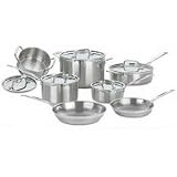 Cuisinart MCP-12 MultiClad Pro Stainless Steel 12-Piece Cookware Set