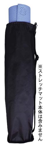 ハタ ヨガストレッチマットキャリングバッグ ブラック YK709