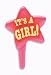 It's a Girl - Star Cupcake Pick - 12ct