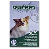 Advantage Flea Control for Dogs 0-10 lbs. 12 Dose (Twelve Dose (12-applications))