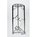 Goldwell 35 Inch 3-Step Metal Stand - Dust Black