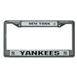 New York Yankees Chrome License Plate Frame