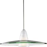 Progress Lighting P5012-09 Contemporary Stem-Hung Pendant, Brushed Nickel