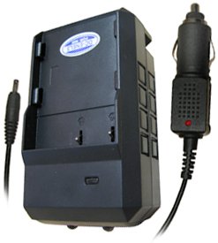 Nikon D200, D300 - Replacement Battery Charger (Incl. Car Plug Adapter)