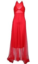 Chiffon Long Sleeves Lace Bridesmaid Dress/Maxi Dress 