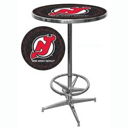 NHL New Jersey Devils Pub Table - Game Room Products > Pub Tables > NHL - Hockey
