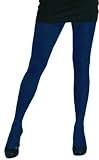 Pretty Polly 100 Denier Supersoft Opaque Tights Navy Medium / Large