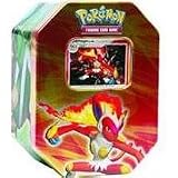 2007 Pokemon Fall Collector's Tin: Red/Orange - Infernape - OUT OF PRINT!