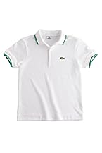 Boy's Short Sleeve Pique Polo With Tipping