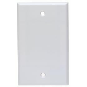 Leviton 001-88014-000 1-Gang Blank Wallplate, White